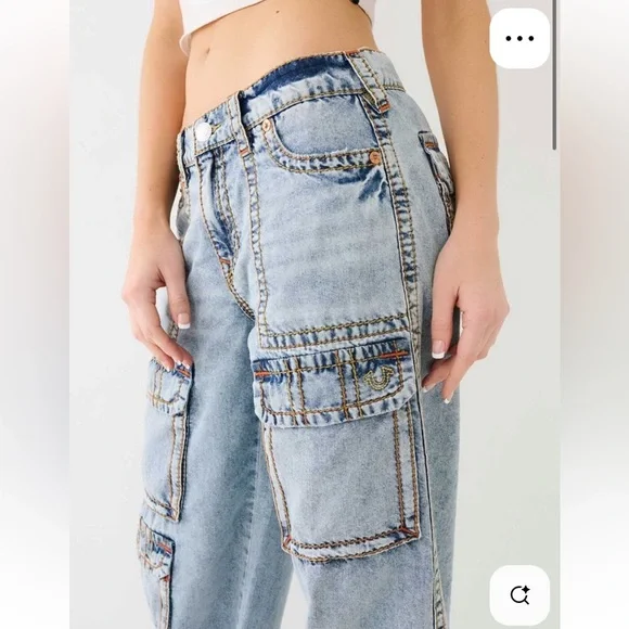 True Religion Baggy Cargo Jean - Picture 4 of 11